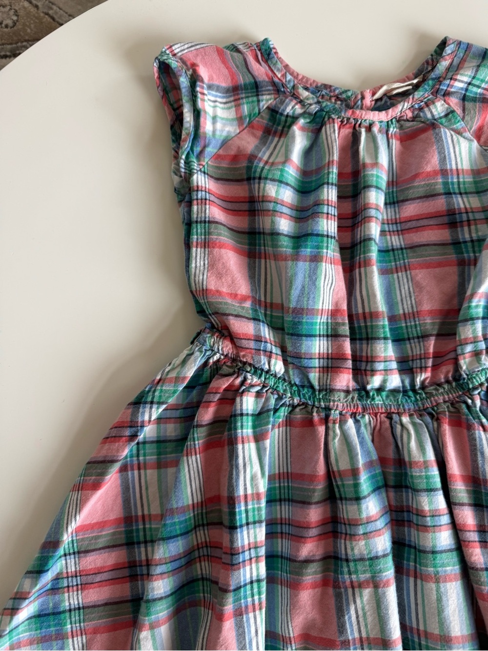 Lands' End Plaid Girls Dress 👗